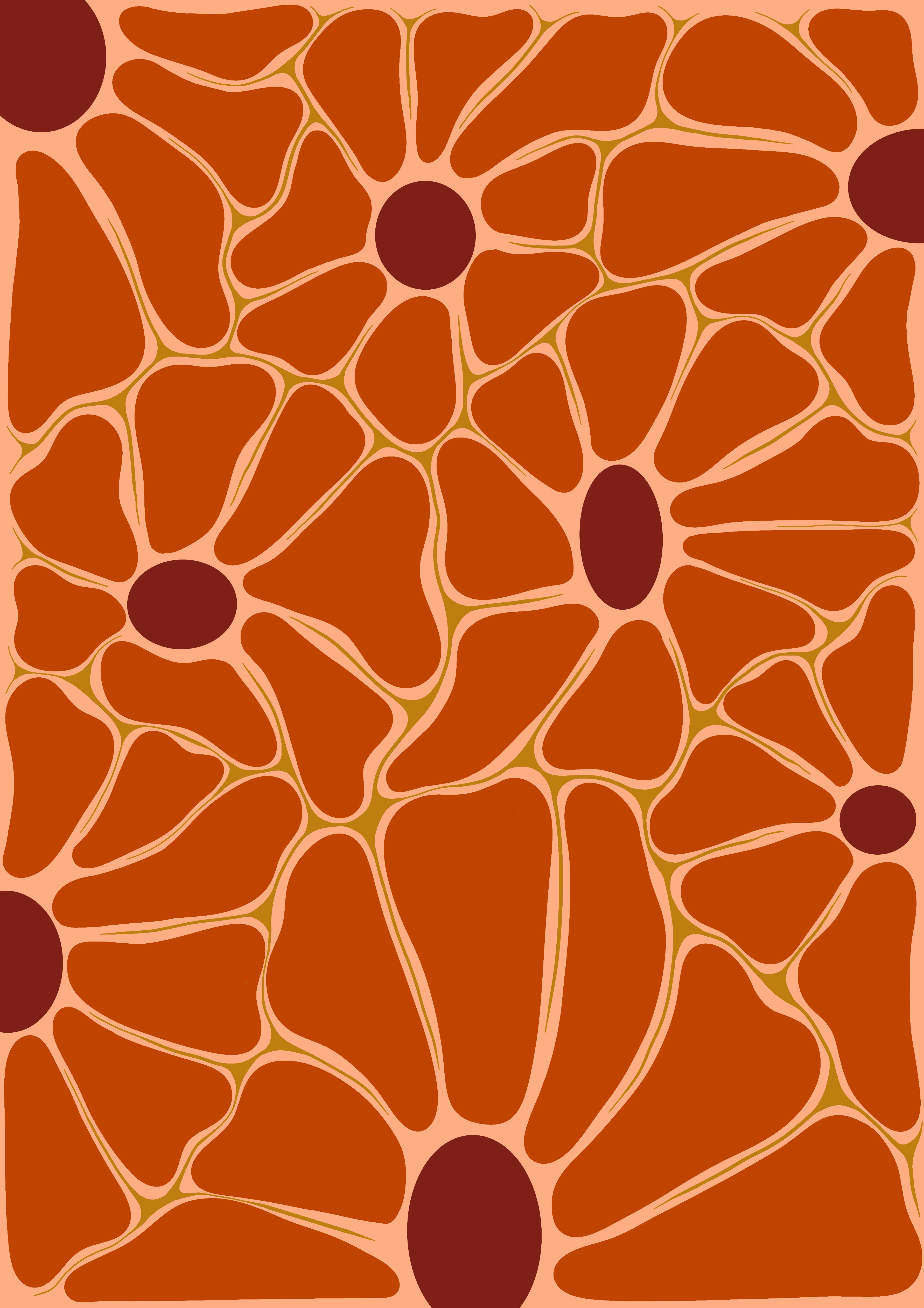 Poster Blumen 31x44 cm