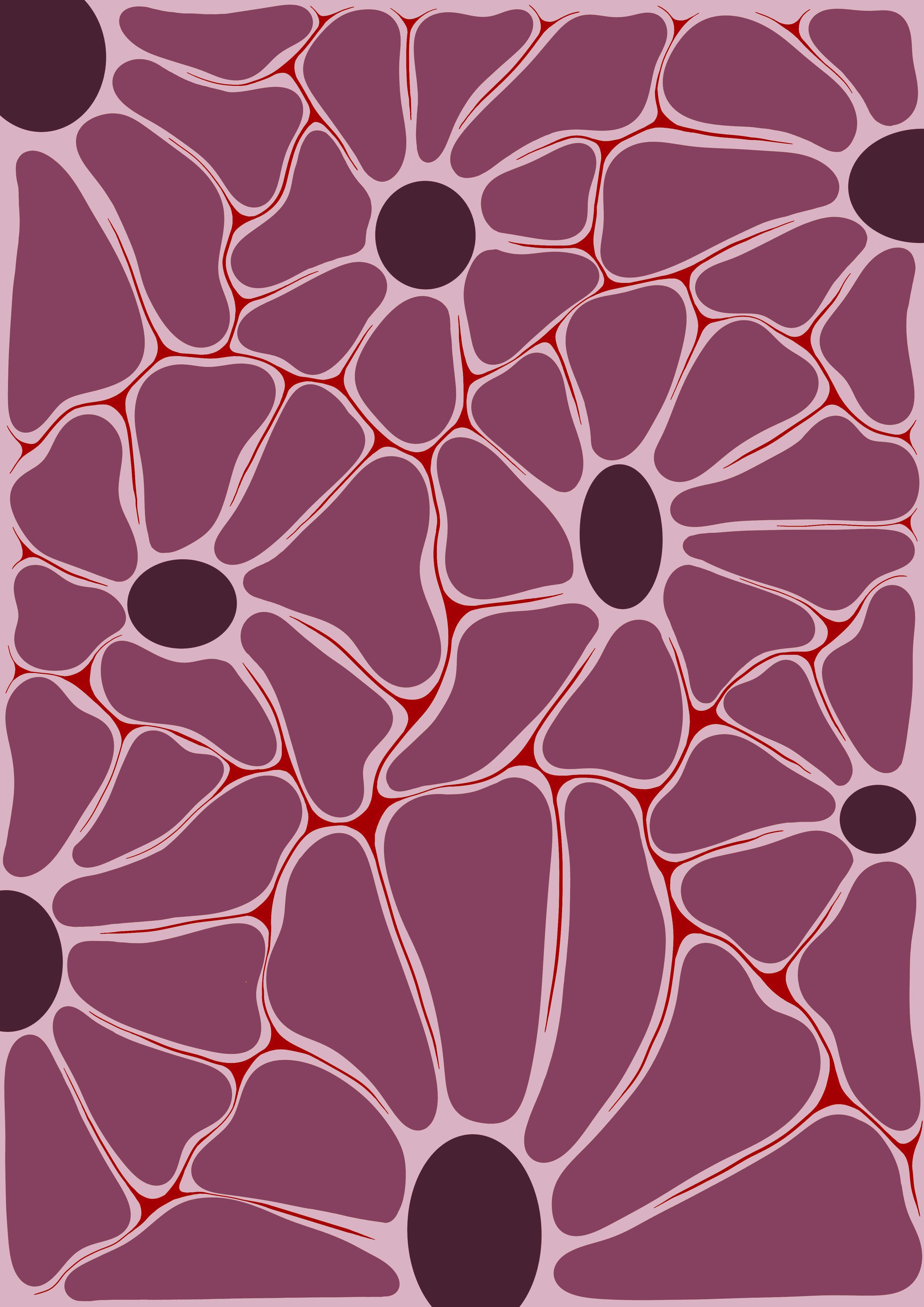 Poster Blumen 31x44 cm