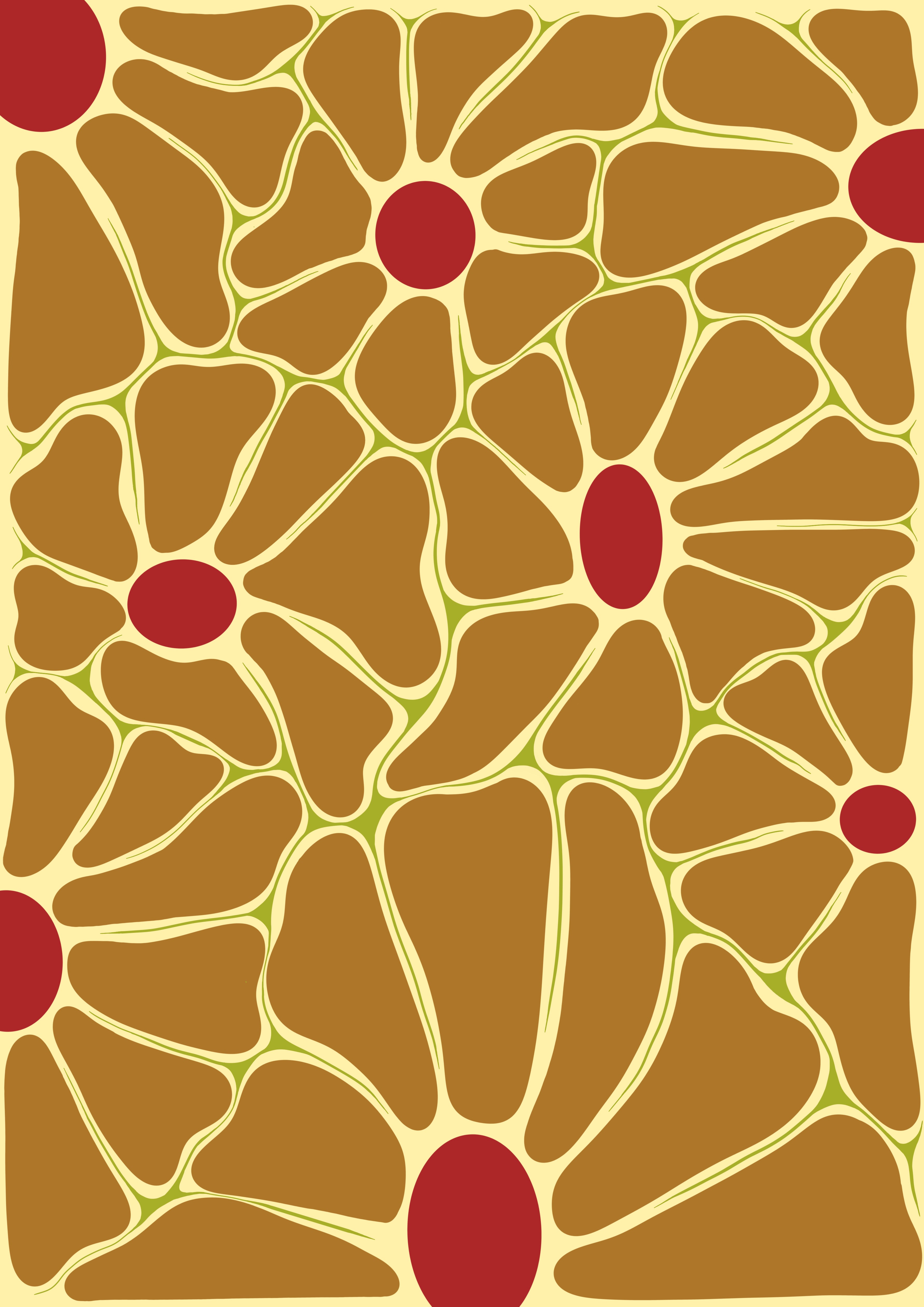 Poster Blumen 31x44 cm